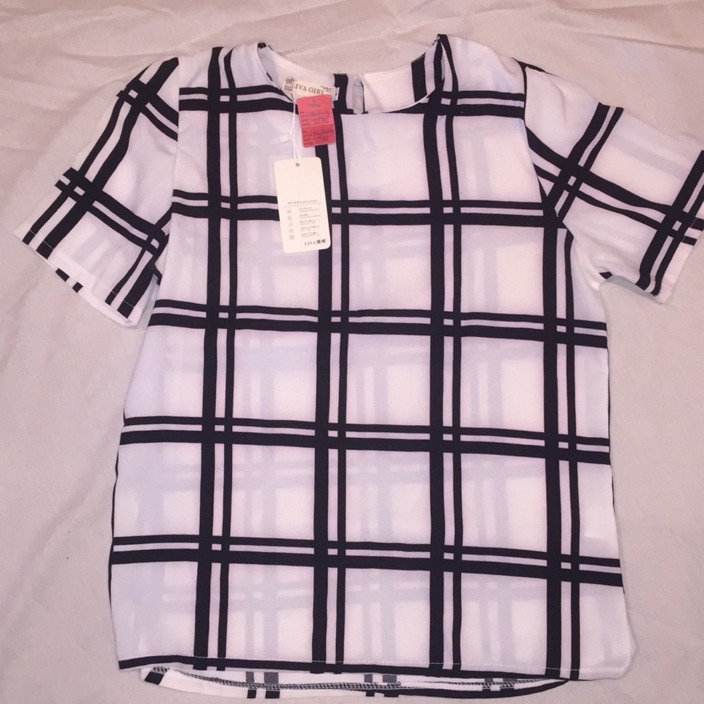 B&W BLOUSE